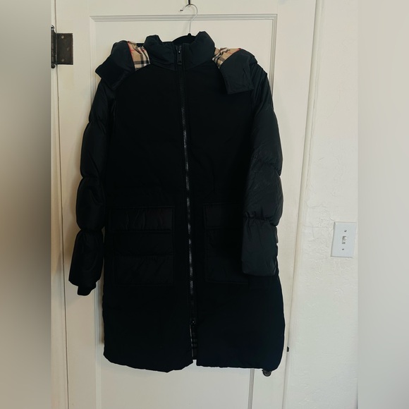 Burberry Reva Down Puffer Jacket Coat plaid jacket horseferry vintage check - Picture 2 of 8